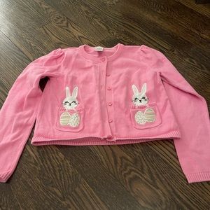 Girls Bunny Sweater
